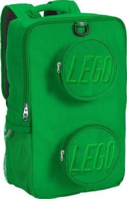 Lego plecak klocek Brick 2 Zielony - 18l. 511371
