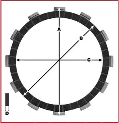 TRW MCC702-11 DISC SPRZEGLOWA  