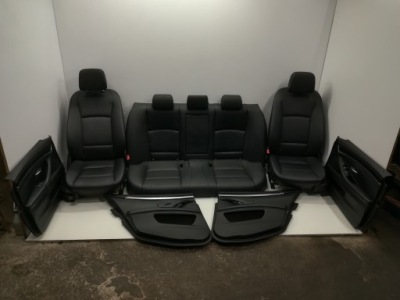 Bmw 5 f10 сидіння заднє сидіння обшивки шкіра фото №1