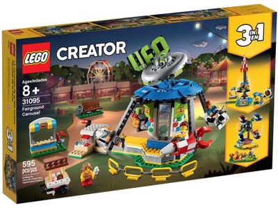 LEGO CREATOR 3W1 31095 KARUZELA W WESOŁYM MIASTECZKU