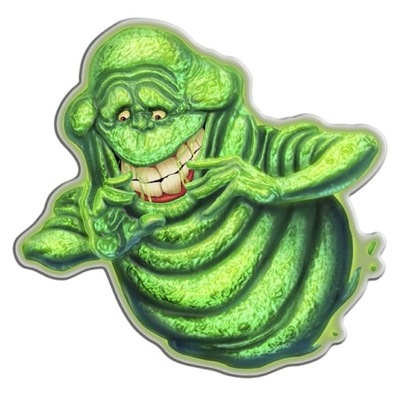 Niue 2024 - Ghostbusters 40th ann- Slimer Ag999 2oz