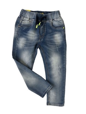 Spodnie jeansowe chłopięce rozm. 128
