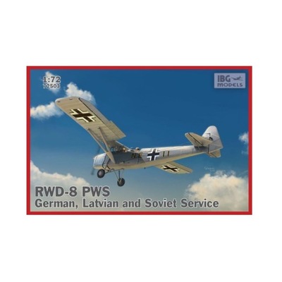 Samolot Szkolny RWD-8 PWS model IBG Models