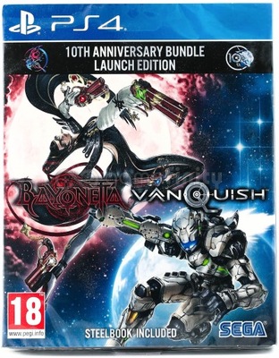 Bayonetta + Vanquish 10th Anniversary Bundle Launch Edition PS4