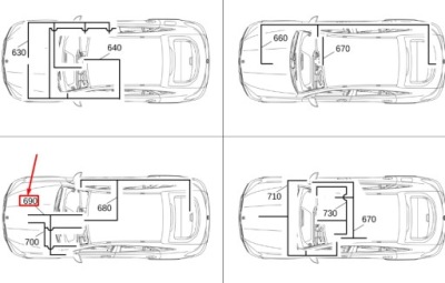 Mercedes-benz gle w167 жгут трубопровод антенны gps rhd a1675409321 фото №1
