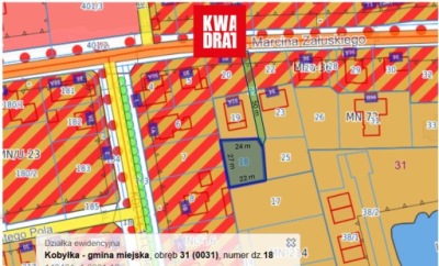 Działka, Kobyłka, Wołomiński, 560 m²