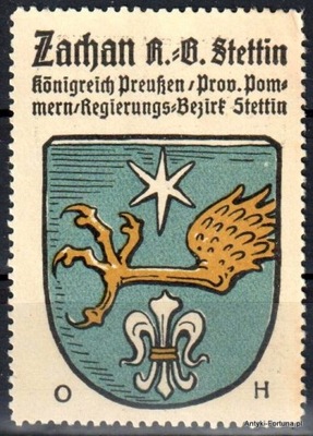 Herb Miasta - Suchań - Zachan Nr 102