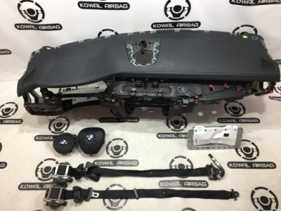 Bmw x5 f15 приборная панель консоль подушка безопасности подушки безопасности ремни фото №1