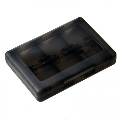 IRIS Pudełko na gry 22 karty gier do konsoli Nintendo DS DS Lite DSi czarny