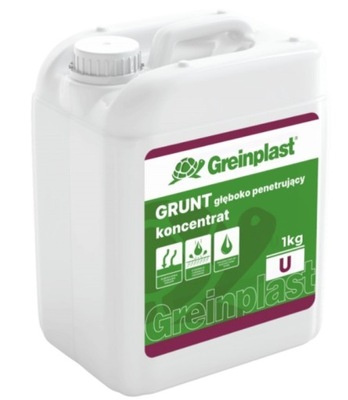 GREINPLAST GRUNT GŁĘBOKOPENETRUJĄCY U 1KG