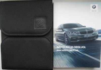 BMW 5 G30 2016-2020 POLSKA LIBRO MANTENIMIENTO +ETUI  