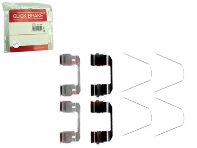 SET ASSEMBLY PADS FRONT HONDA CIVIC X CR-V II 1.0-2.2D 09.01-  