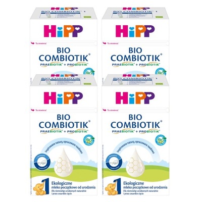 Mleko początkowe HiPP 1 BIO COMBIOTIK 4x550g