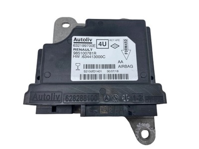 Датчик подушка безопасности renault kadjar 985100781r фото №1