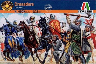 Italeri 6009 Figurki Crusaders XIc 1:72 - Krzyżowcy 24H