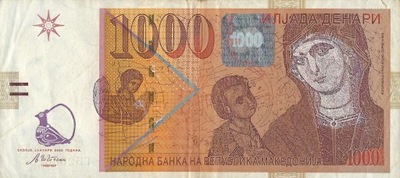 Macedonia - 1000 Denari - 2003 - P22a