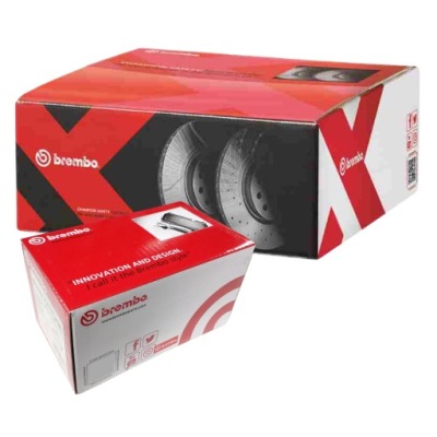 Brembo гальмівні диски+ гальмівні колодки перед seat leon ii toledo iii фото №1