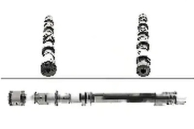 Вал розподільного валу 428 0096 10 ina opel astra фото №1