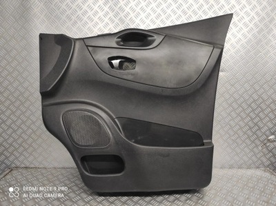 Обшивка оббивка двері правий перед renault trafic iii 1409253x фото №1