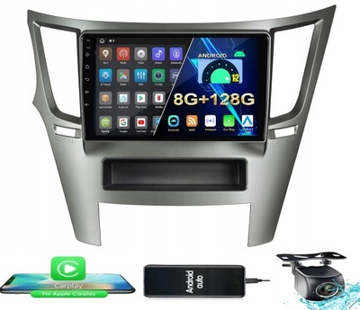 RADIO NAVEGACIÓN GPS SUBARU LEGACY V OUTBACK 09-14 ANDROID 8GB 128GBCARPLAY  