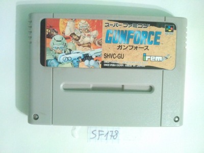 Gunforce Super Famicom SFC Gun Force