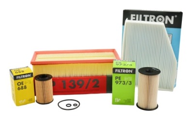 Filtron набор фильтров skoda octavia ii 1.6 2.0tdi фото №1