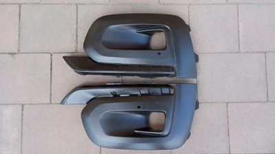 Peugeot rifter 2018 решётка бампера передний левая правая комплект фото №1