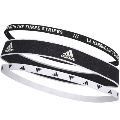 Opaski na głowę adidas Hairbands 3 szt.OSFM GM4529