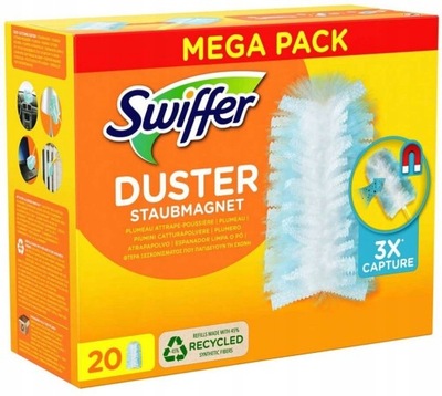 SWIFFER Duster wkłady zapas do miotełki do kurzu 20szt