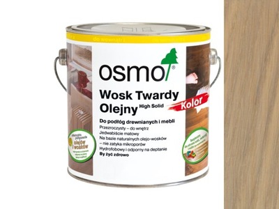 Osmo 3040 wosk twardy olejny olej wosk 125ml BIAŁY