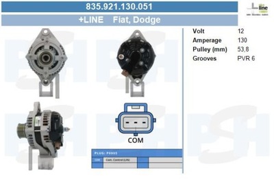 BV PSH 835.921.130.051 ALTERNADOR  