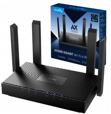 ROUTER WIFI CUDY WR3000 WiFi 6 Mesh 100/1000Mbps