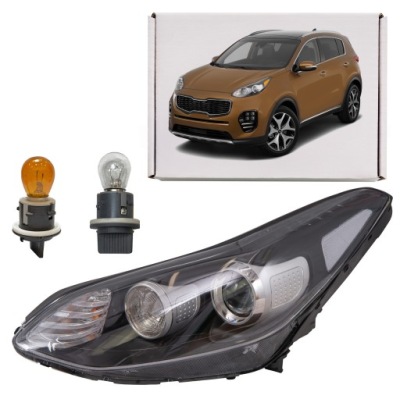 Kia sportage iv ql 2016-2018 przed lift лампа передня ліва 92101f1000 фото №1