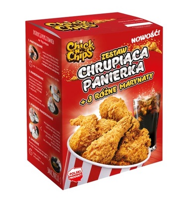 Panierka Chick'n'Chips + 3 marynaty !DOMOWE KFC!