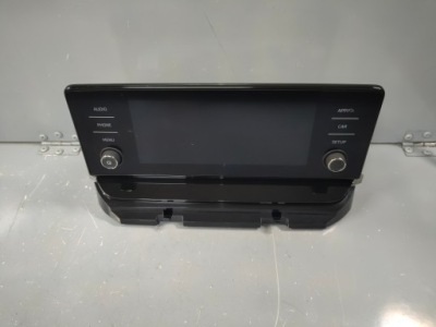 Skoda octavia iv 5e3 монитор дисплей навигации радио 5e3035869c панель фото №1