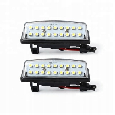 Nissan rogue versa note ліхтарі світло номерного знака led фото №1