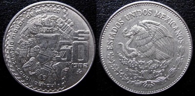 Meksyk 50 centavos 1982