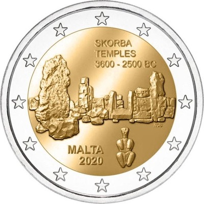 2 euro Malta Skorba 2020