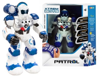 ROBOT DO NAUKI PROGRAMOWANIA XTREM BOTS PATROL