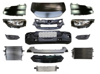 Daily 14- перед pas бампер капот крила лампа фото №1