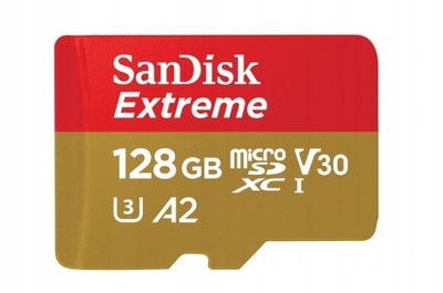 Karta micro SD 128GB SanDisk Extreme adapter