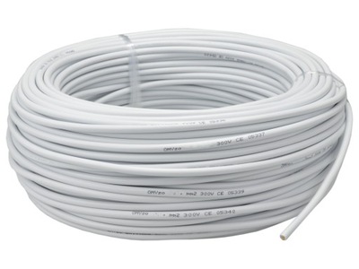 Przewód kabel prądowy giętki linka OMY 3x1 100m