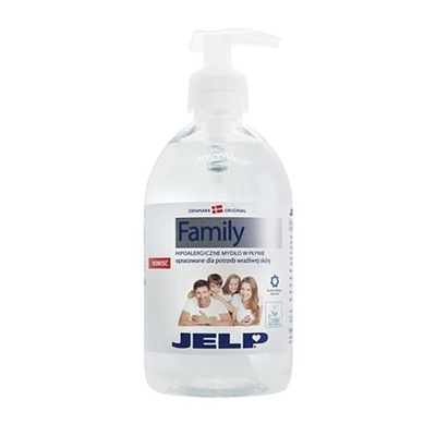 JELP FAMILY HIPOALERGICZNE MYDŁO W PŁYNIE 500 ML