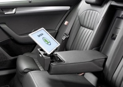 SOPORTE MULTIMEDIA AL TABLET PLUS SUJECIONES AL REPOSACABEZAS SKODA SMART HOLDER  