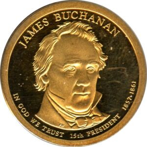 1 Dolar 2010 15 Prezydent USA - James Buchanan (1857-1861) ) Mennicza (UNC