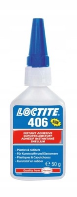 KLEJ CYJANOAKRYLOWY LOCTITE 406 50G