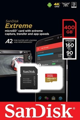 Karta pamięci SanDisk 400GB UHS-I W/A Micro SDXC