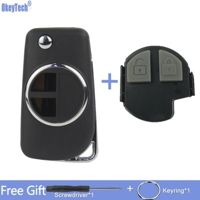 MODIFIED FLIP FOLDING CAR REMOTE KEY CASE SHELL PARA SUZUKI SWIFT SX4~61239  