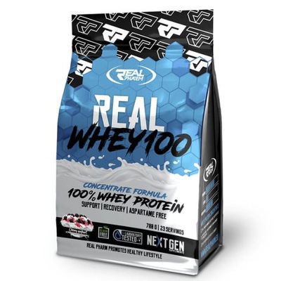 REAL PHARM REAL WHEY 700G biała czekolada - kokos