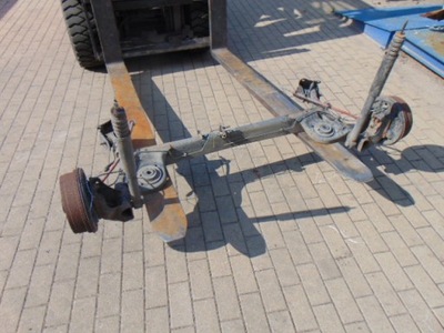 Балка oś ось подвеска задняя dacia duster i 1 2wd фото №1